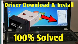 🔥Fixed🔥 80211n WiFi USB Adapter Driver Download amp Install 🔥 USB WIFI 80211 n Driver Windows 7810 [upl. by Eciuqram]