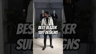 Lastest Blazer Suit Style for men White suit for wedding Best 3 piece suitdesigngroomfashion [upl. by Renckens]