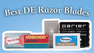 BEST amp WORST Blades for Safety Razor amp DE Shaving Review [upl. by Enobe]