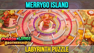 Merrygo Island Labyrinth Maze Puzzle Mario amp Luigi Brothership [upl. by Celine]