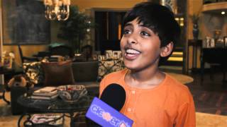 Karan Brar On Set Jessie Interview [upl. by Lassiter257]