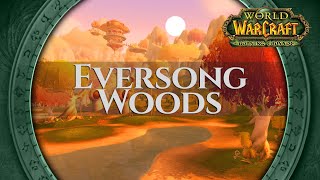 Eversong Woods  Music amp Ambience  World of Warcraft The Burning Crusade [upl. by Ecniuq]