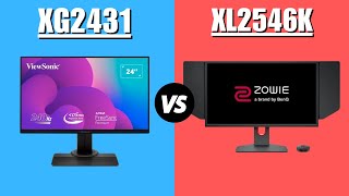 viewsonic xg2431 vs zowie xl2546k  Which One Is Better [upl. by Novaat463]