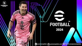 PES 2020 Menu eFootball 2024 by PESNewupdate [upl. by Magner669]