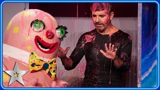 Mr Blobby SLIMES Simon Cowell  Auditions  BGT 2023 [upl. by Carie]