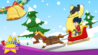 Jingle Bells  Christmas Song for kids  with Lyrics [upl. by Harpole493]