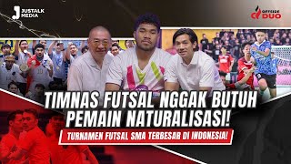 OFFSIDE DUO 198  TIMNAS FUTSAL NGGAK BUTUH NATURALISASI TURNAMEN FUTSAL SMA TERBESAR DI INDONESIA [upl. by Jase]