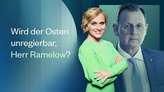 Wird der Osten unregierbar Herr Ramelow  Caren Miosga [upl. by Yhtrod]