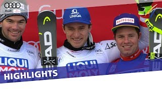 Feuz grabs downhill title as Austrians tie for race win in Are  Highlights [upl. by Boy]