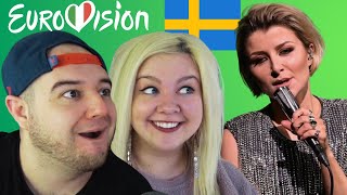 Cornelia Jakobs  Hold Me Closer  Sweden  Eurovision 2022  AMERICAN COUPLE REACTION [upl. by Grimbly]