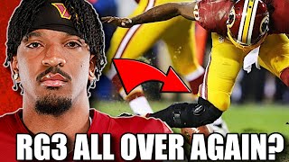 COMMANDERS DIDNT LEARN FROM RG3S INJURY [upl. by Roley]