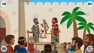 Biblia para Niños  Nehemías y Esdras  Nehemías 14 [upl. by Azeel911]