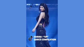 “UP”  KARINA  TikTok Dance Compilation [upl. by Nagle]