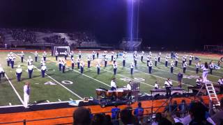 Durand Marching Railroaders  Belding Invitational 2013 [upl. by Ayela]