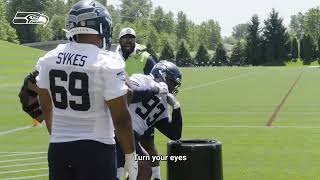 BT Jordan Seattle Seahawks Pass Rush Specialist Mic’d Up [upl. by Ardene125]