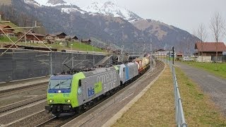 Railpool 186 105 im Einsatz für BLS Cargo [upl. by Lirret124]