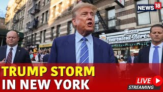 Trump Live  Trump Rally In New York Live  Trump News Live  US Election 2024  US News Live  N18G [upl. by Egas594]