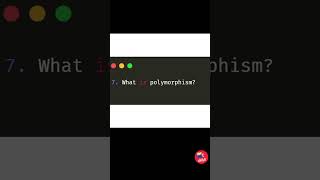 What is polymorphism [upl. by Etnahs616]