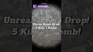 Is this the luckiest bomb drop in War Thunder history 🎯🔥Credits Futcher gaming warthunder [upl. by Ahsiele]