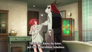 Mahoutsukai no Yome Episode 1 Funny Moment  Subtitle Indonesia [upl. by Pantia]