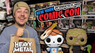 NYCC 2023 Funko Pop Hunting Exclusives [upl. by Annenn737]