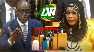 Assemblée nationale  Accrochage entre Mame Diarra Fam et TAS en pleine séance [upl. by Rodriguez]