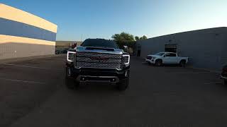 2020 gmc Denali 2500hd with a bds suspension 65quot lift kit fox 20 performance shocks 22x12 wheels [upl. by Wetzel720]