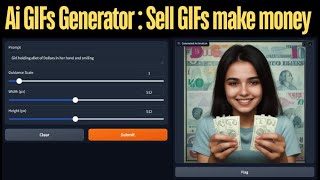 quotGenerate amp Sell AIGenerated GIFs Turn Text into Cash with New GIF Makerquot [upl. by Schroth362]