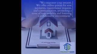 quotWe empower your tenants We offer online portals for rent payments maintenance requests and comm… [upl. by Norman]