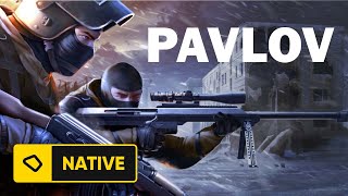 Pavlov VR  bHaptics Native Compatibility Gameplay [upl. by Llenral]