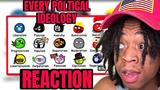 AMERICAN REACTS TO Every Political Ideology Explained in 8 Minutes [upl. by Nois867]