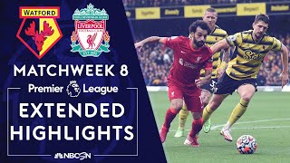 Watford v Liverpool  PREMIER LEAGUE HIGHLIGHTS  10162021  NBC Sports [upl. by Ylesara]