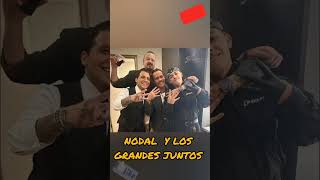 CRISTIAN NODAL SE TOMA UNA FOTO CON LOS GRANDESangelaaguilarcristiannodalpepeaguilarmarcanthony [upl. by Anada]