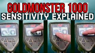 Minelab Gold Monster 1000 Metal Detector Setup Settings Depth Test and Tutorial [upl. by Shannan93]