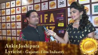 Ankit Joshipura​ at Red Carpet Of GIFA 2017 [upl. by Oicnecserc]