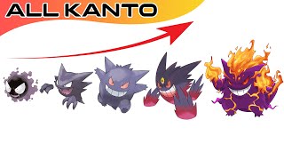 How To Evolve All Gen 1 Kanto Pokémon amp Mega Evolutions  Max S Animation [upl. by Licko]