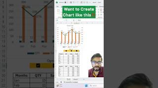 Dynamic Chart in Excel‼️ Use Amazing Trick excel exceltricks exceltips exceltutorial shorts [upl. by Michaeline388]