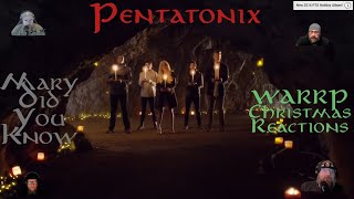 DID MARY NOT KNOW WARRP Reacts to Pentatonix christmas [upl. by Analaj]