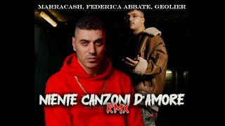 NIENTE CANZONI DAMORE RMX Geolier Marracash Kalionte TikTok [upl. by Nnayllas]