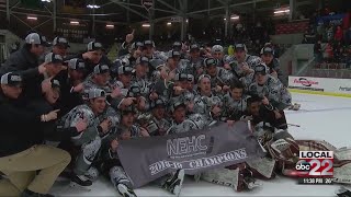 Norwich mens hockey gets revenge NEHC championship [upl. by Lonny]