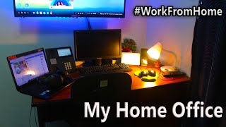 MY HOME OFFICE TOUR  WorkFromHome Microliving in the Philippines [upl. by Faxon]