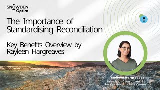 The Importance of Standardising Reconciliation – Key Benefits Overview by Rayleen Hargreaves [upl. by Rehsu]