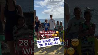 We went into Manila to renew our visas philippines polilloisland fulltimetravel travelwithkids [upl. by Aleyak]