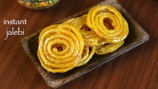 jalebi recipe  instant jalebi recipe  how to make homemade crispy jalebi recipe [upl. by Barmen]