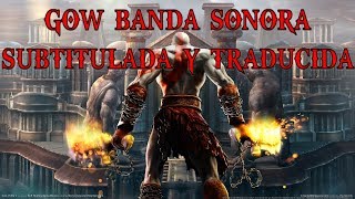 God of war 2 tema del menú principal el fin comienza  main menu theme the end begins [upl. by Burrow758]