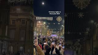 Christmas lights in Newcastle UK 2024 [upl. by Reames]