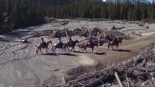 Banff Horseback Riding Trip 6 Day Lodge Adventure  Banff Trail Riders [upl. by Ayim]