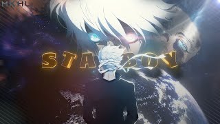 Gojo Satoru💫  Starboy🌟「EditAMV」Alight Motion Free Project File [upl. by Ynnattirb911]