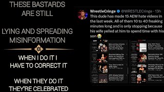 Brian Zane Is A Coward Sean Ross Sapp Is A Coward and AEW Fans Are Hypocrites [upl. by Florence]