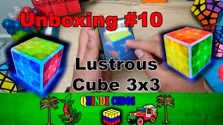 Unboxing 10  Llega el Lustrous Cube a nuestra Colección  Lustrous cube 3x3  Cubo que alumbra [upl. by Eltsirhc]